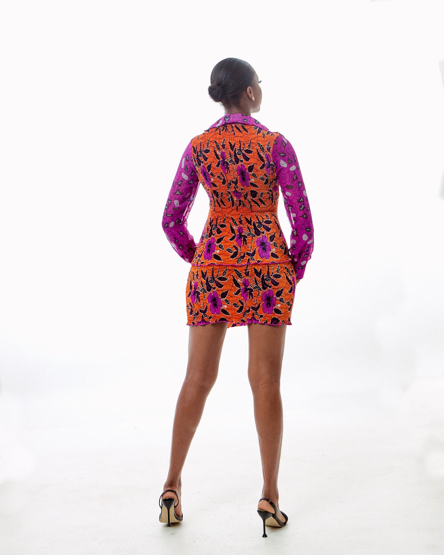 ORANGE & PURPLE CHIC SET