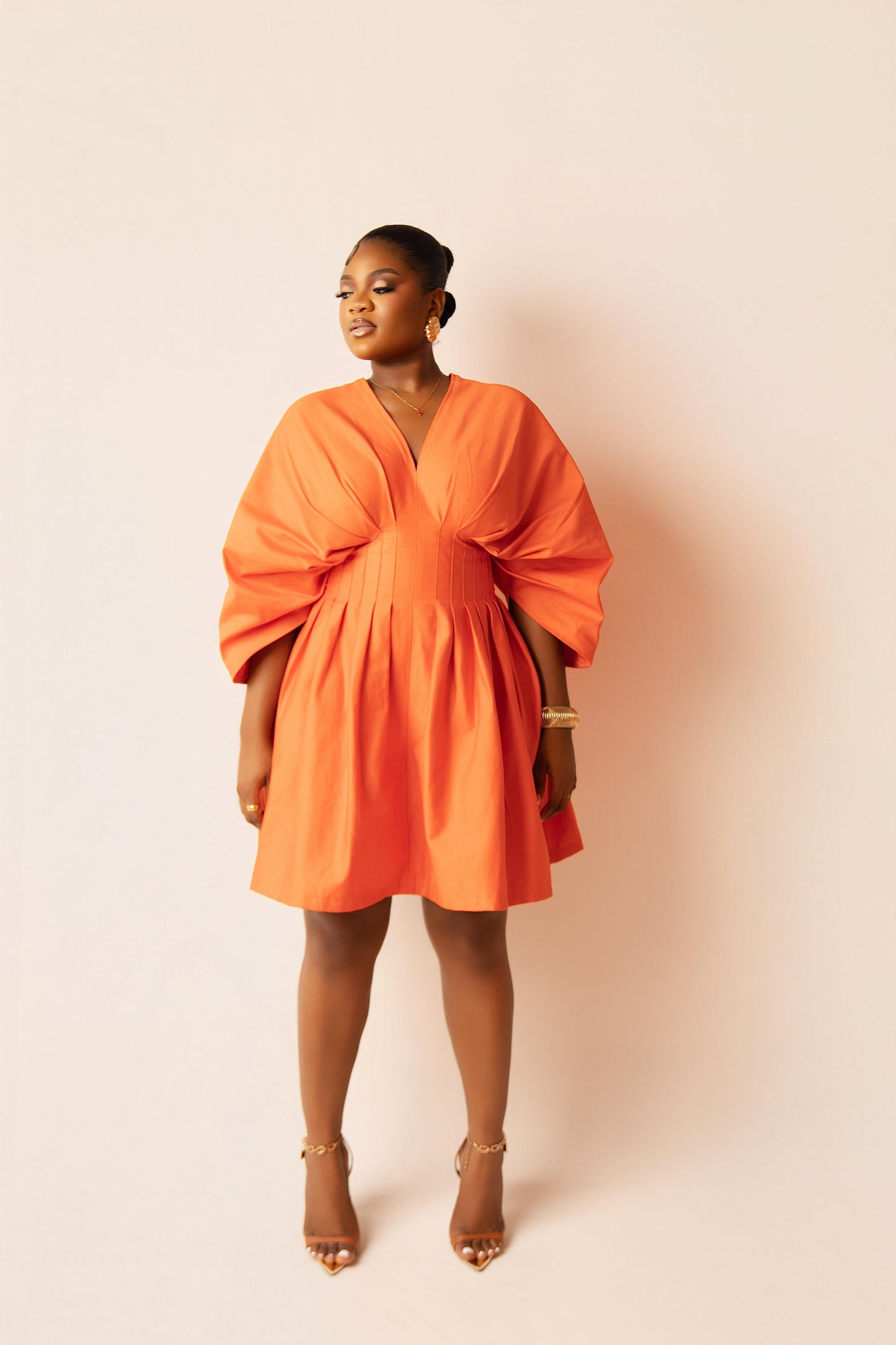 Bloom Dress (Orange)
