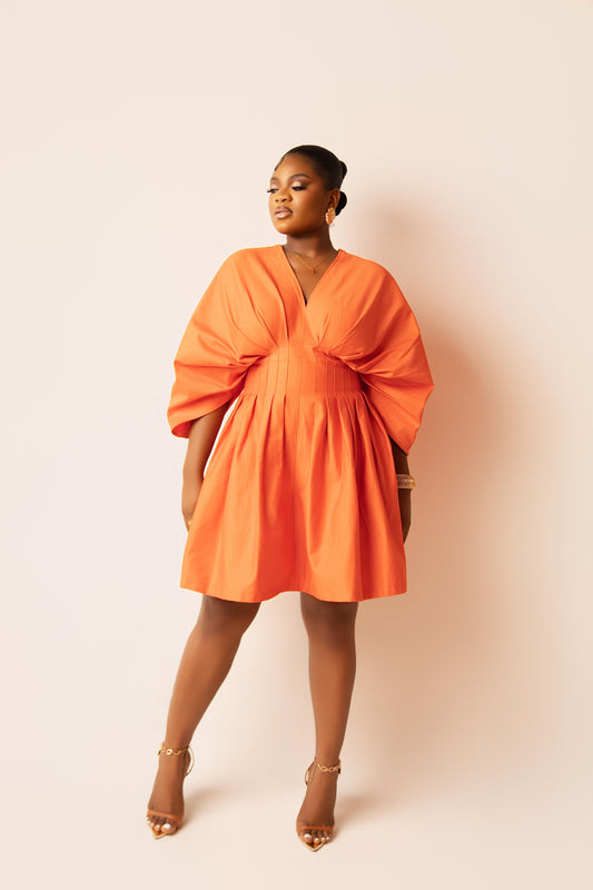 Bloom Dress (Orange)