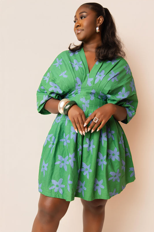 Bloom Dress (Batik Print)